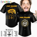 Post Malone The F-1 Trillion Tour 2024 Baseball Jersey