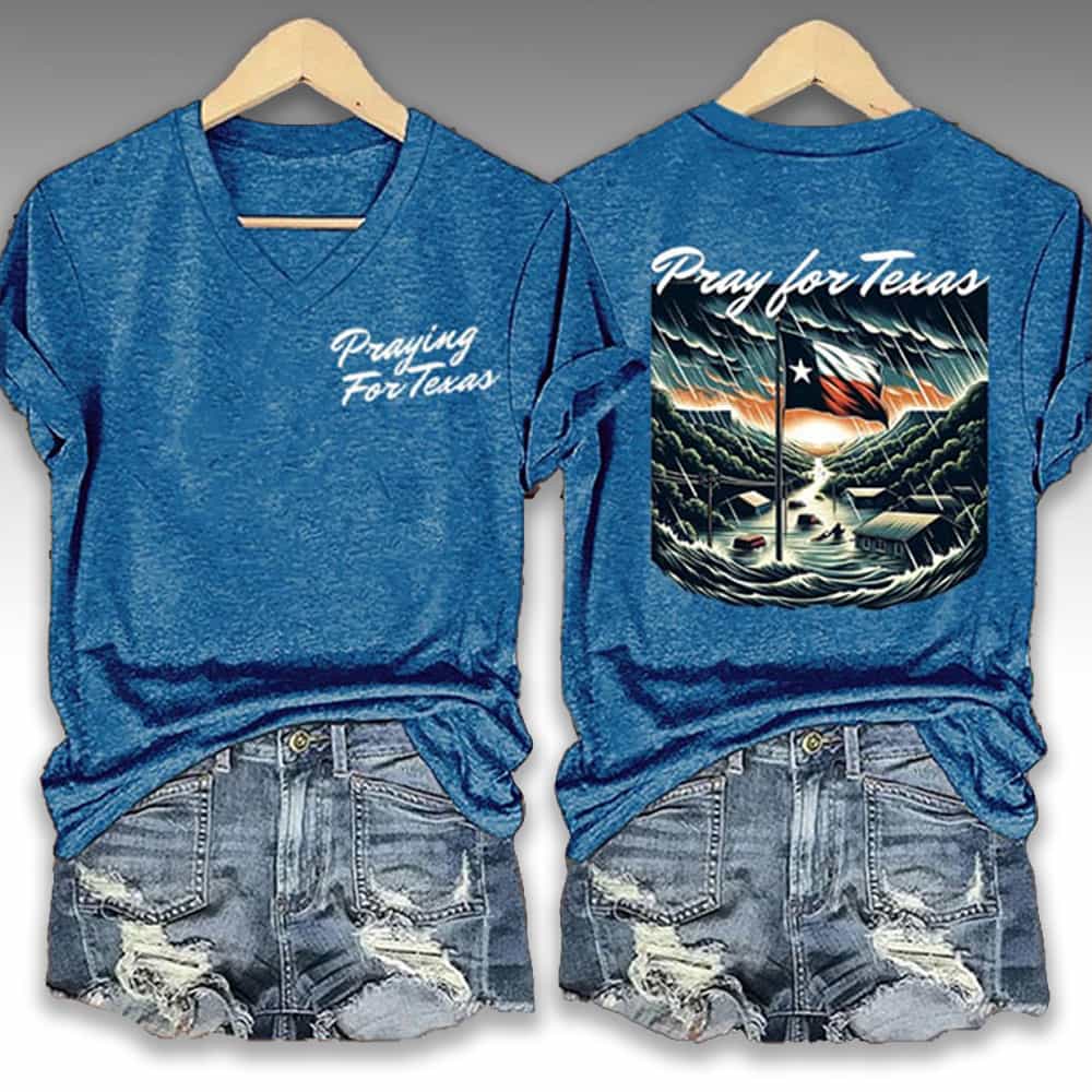 Praying For Texas Flood Shirt