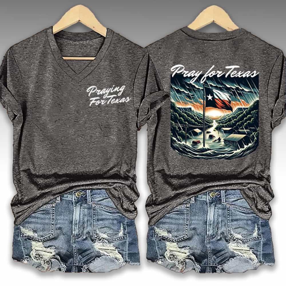 Praying For Texas Flood Shirt