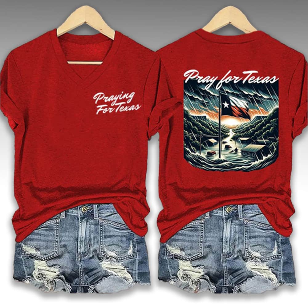 Praying For Texas Flood Shirt