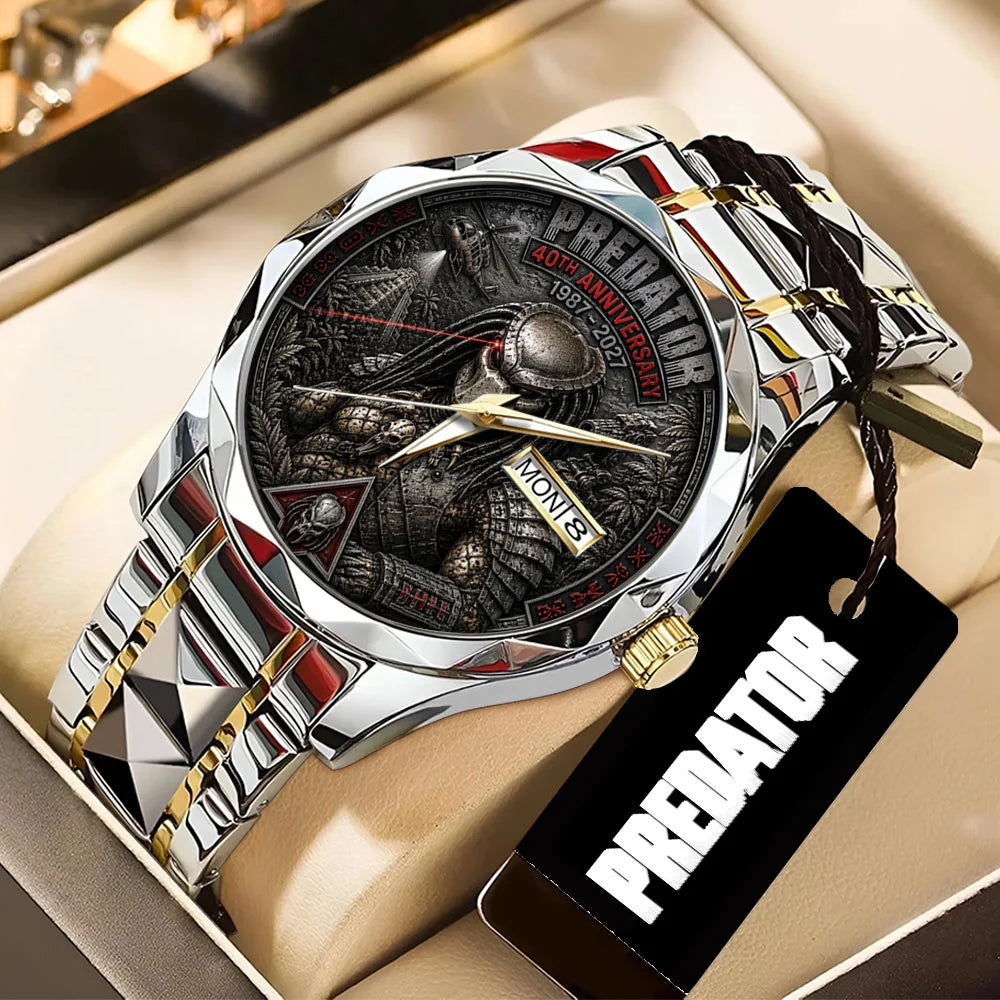 Predator 40th Anniversary Alloy Luxury Quartz Watch - TANTN25132