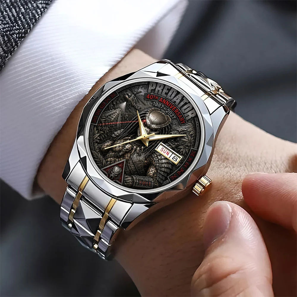 Predator 40th Anniversary Alloy Luxury Quartz Watch - TANTN25132