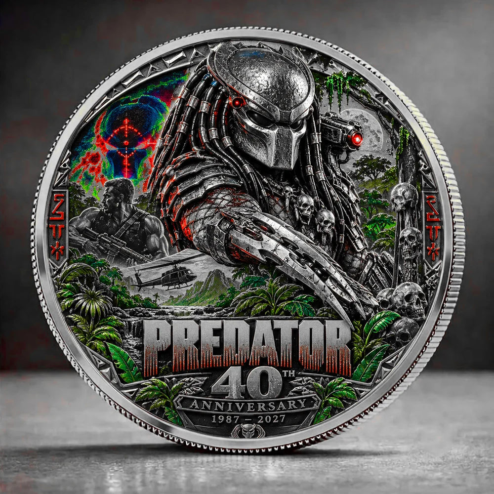 Predator 40th Anniversary Commemorative Coin – GNE8826