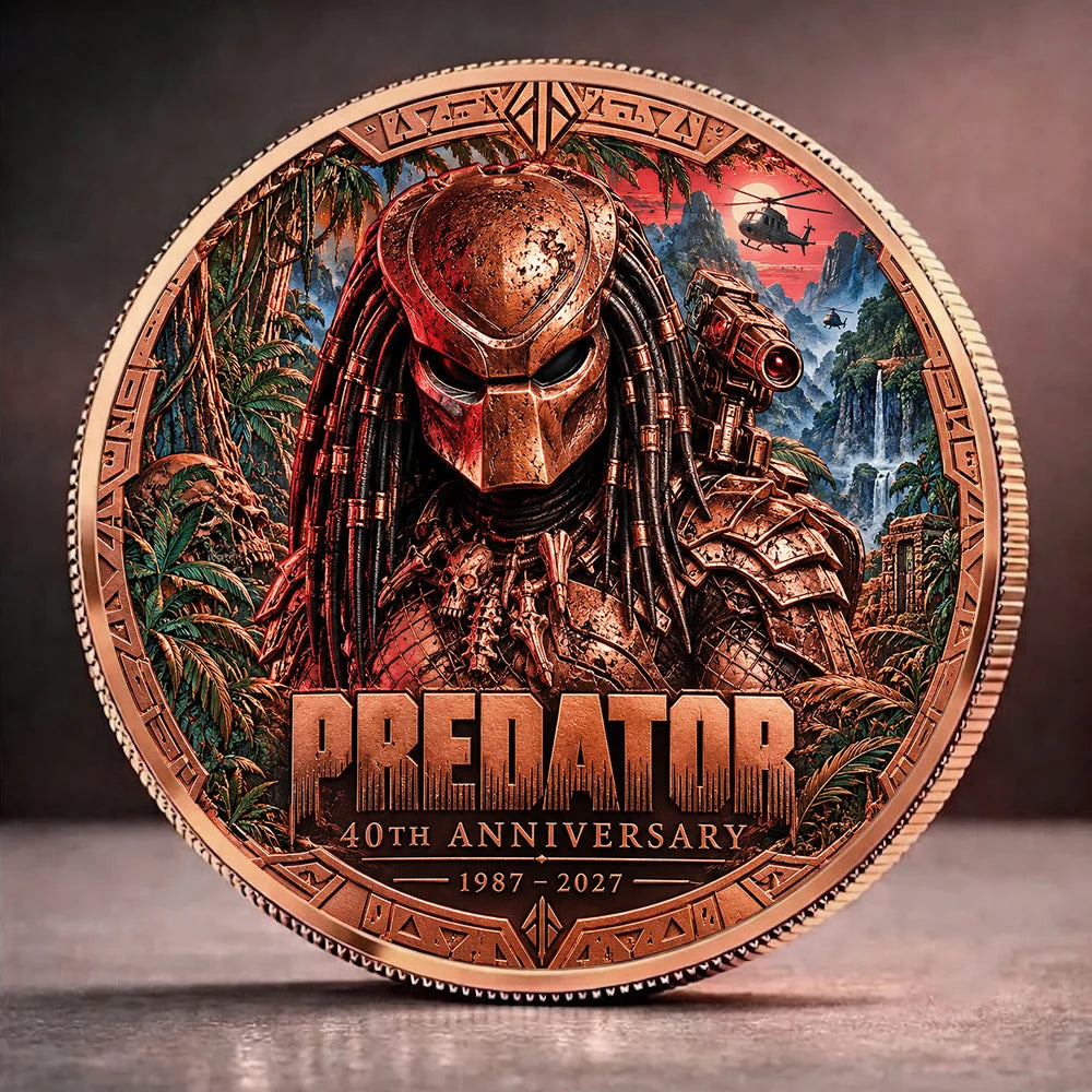 Predator 40th Anniversary Commemorative Coin – GNE8827