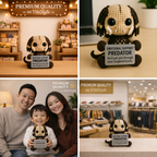 Predator Crochet Emotional Support Doll