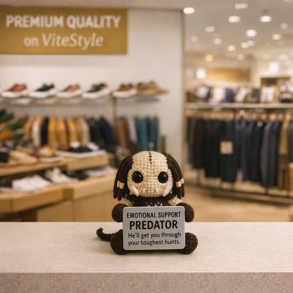 Predator Crochet Emotional Support Doll