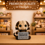Predator Crochet Emotional Support Doll
