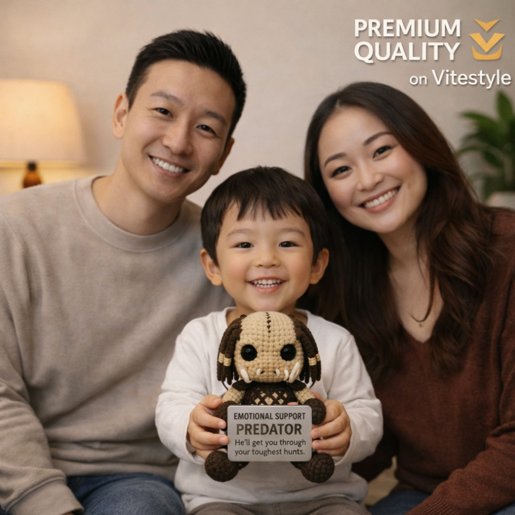 Predator Crochet Emotional Support Doll
