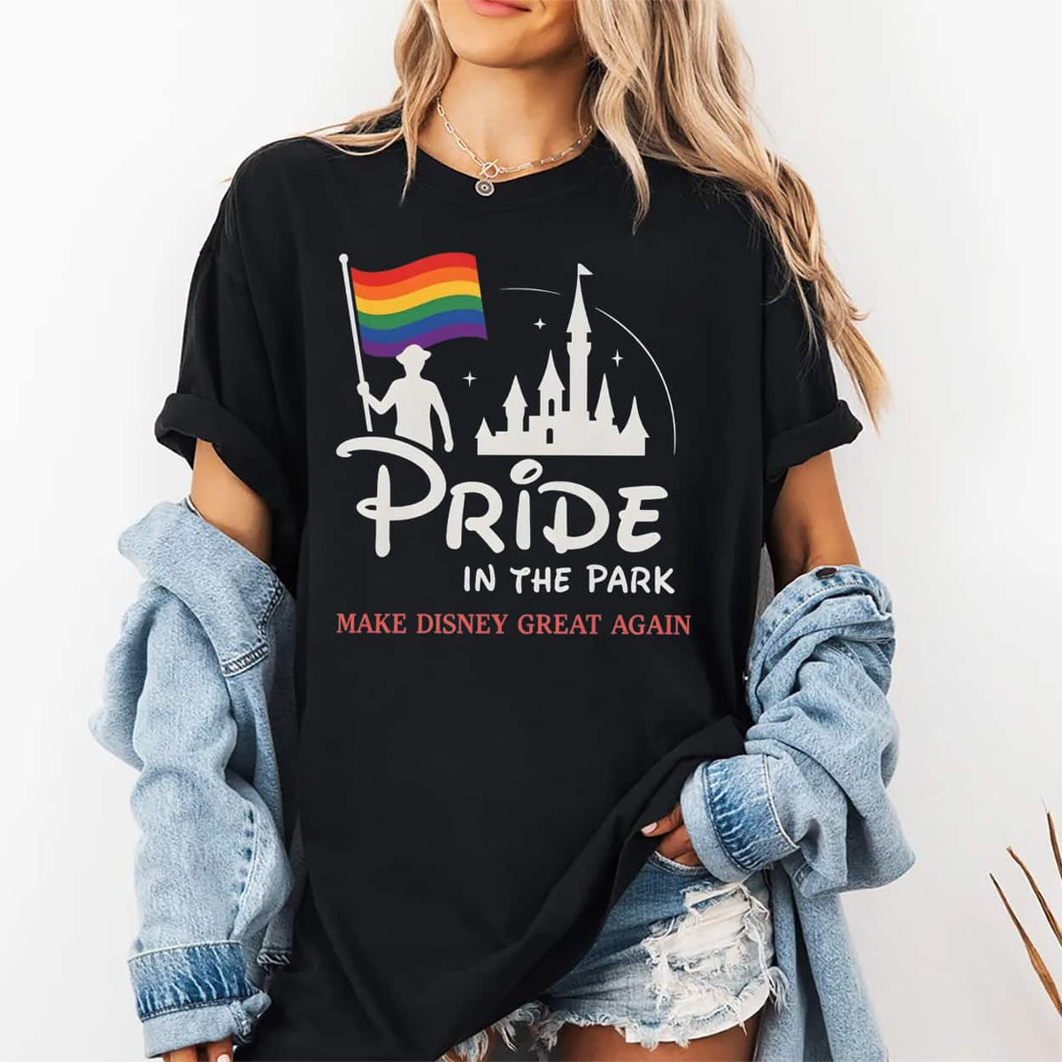 Pride In The Park Make Disney Affordable Again Shirt