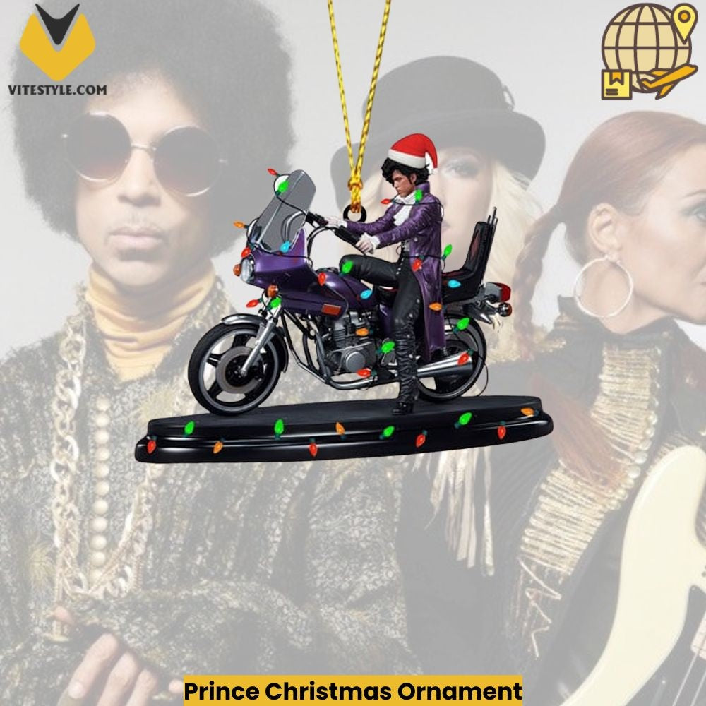 Prince Christmas Ornament