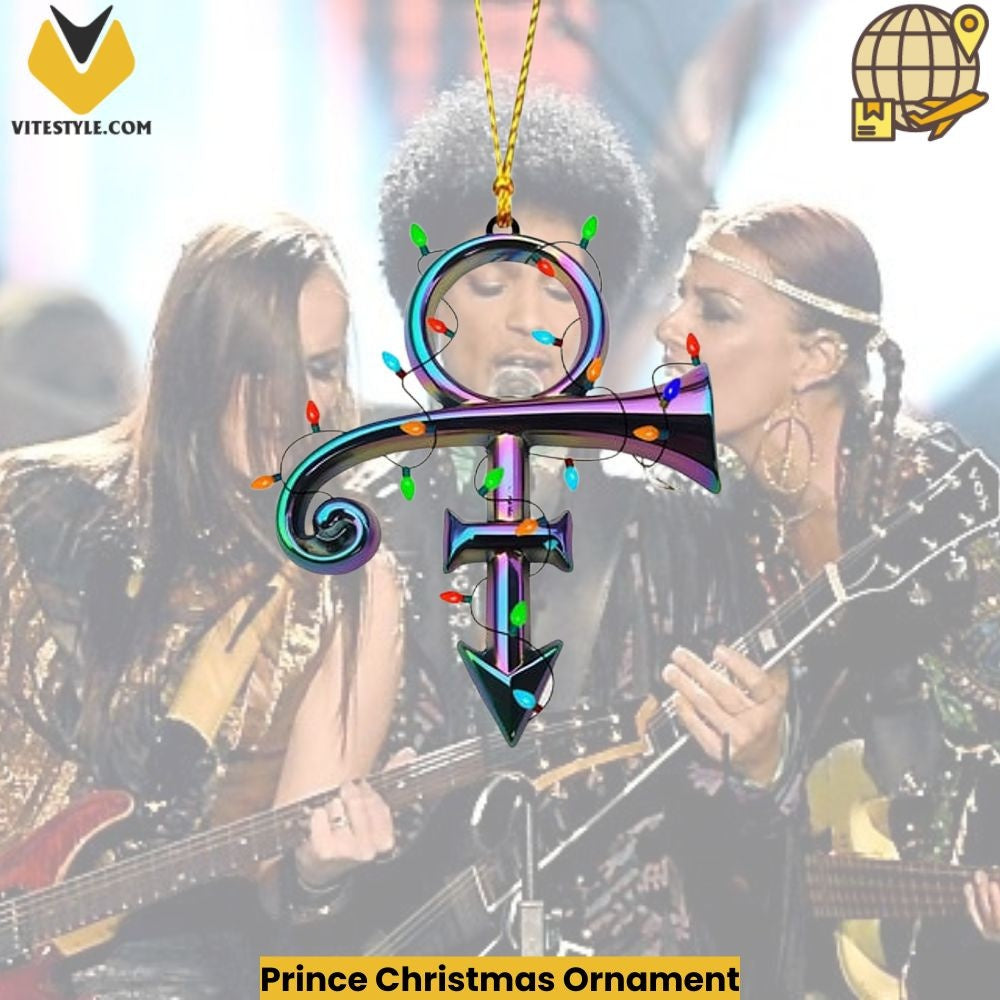Prince Christmas Ornament