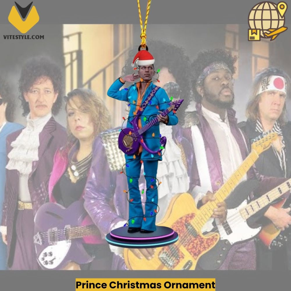 Prince Christmas Ornament
