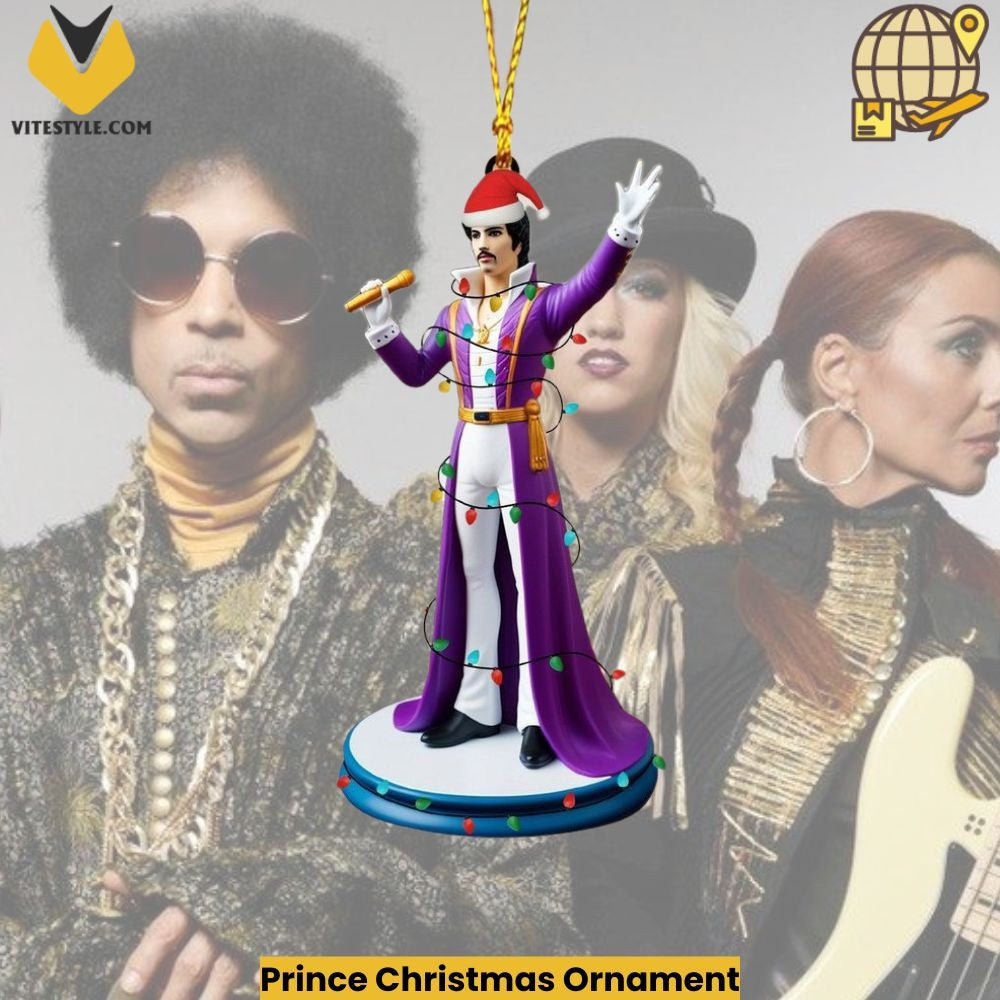 Prince Christmas Ornament