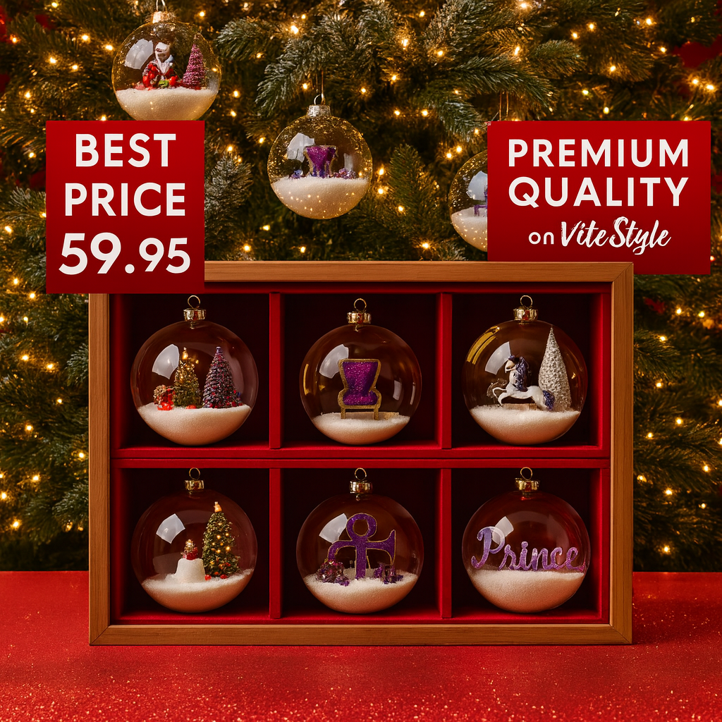 Prince Christmas Ornament 2025