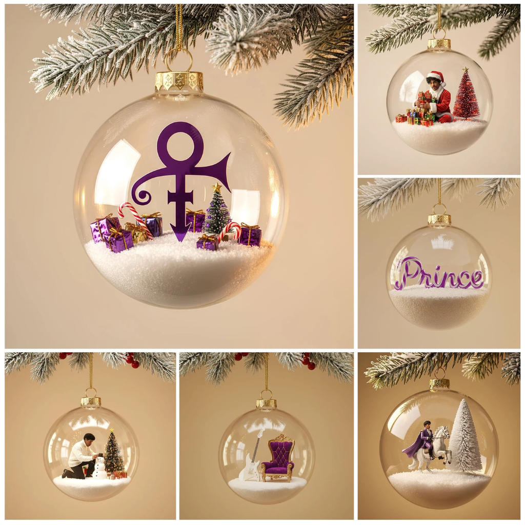 Prince Christmas Ornament 2025