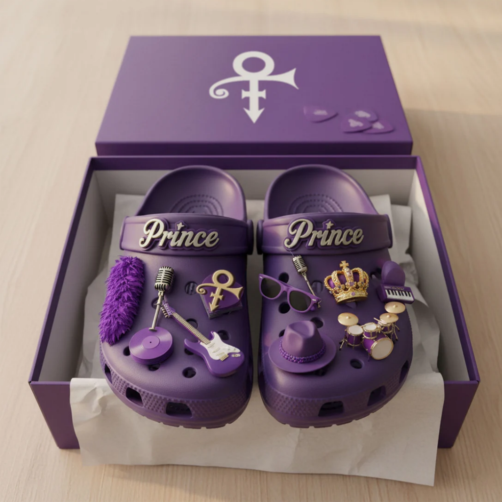 Prince Crocs Charms