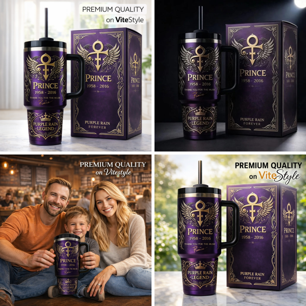 Prince Purple Rain Legend YETI Tumbler