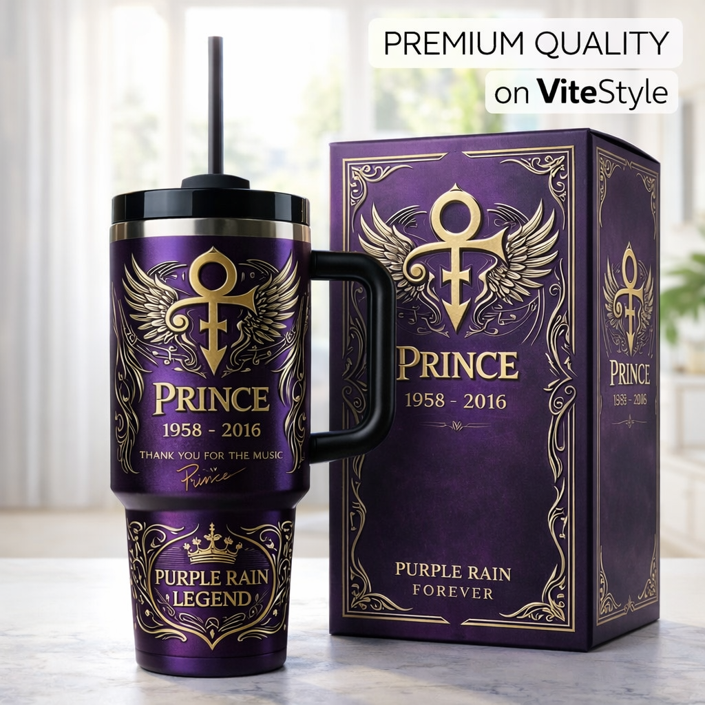 Prince Purple Rain Legend YETI Tumbler