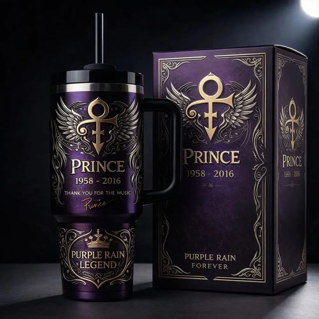 Prince Purple Rain Legend YETI Tumbler