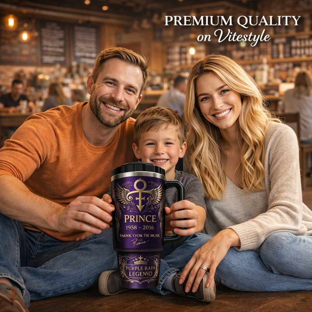 Prince Purple Rain Legend YETI Tumbler