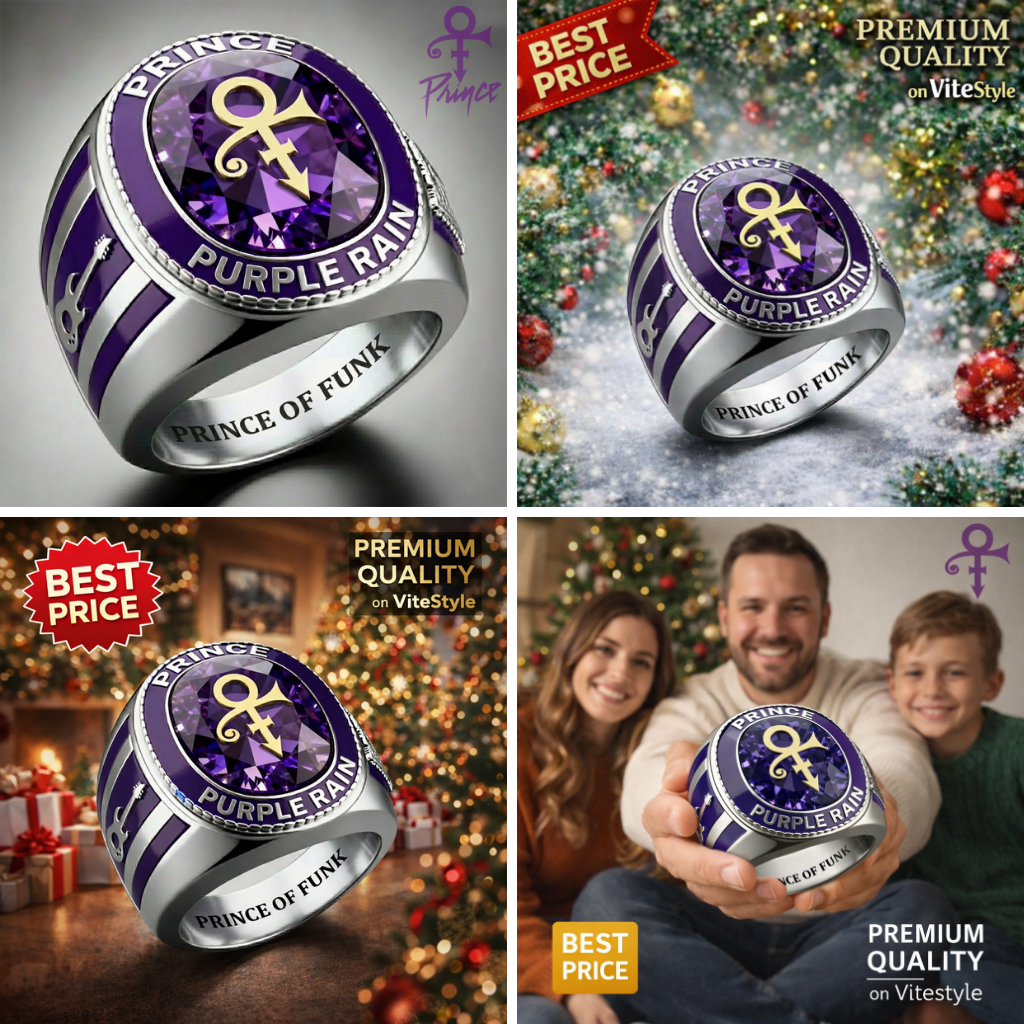 Prince Purple Rain Ring