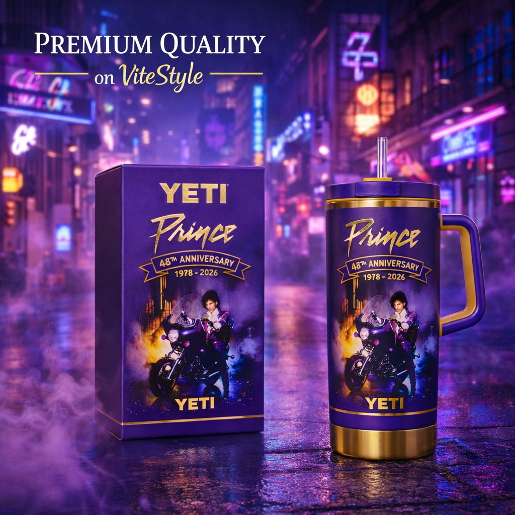 Prince 48th Anniversary YETI Tumbler
