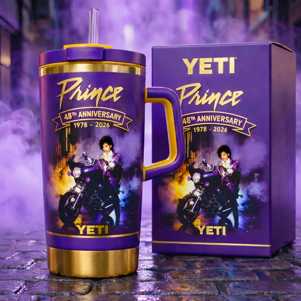 Prince 48th Anniversary YETI Tumbler