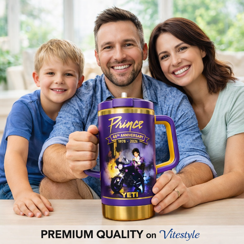 Prince 48th Anniversary YETI Tumbler