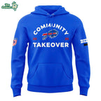 Pro Standard Josh Allen Royal Buffalo Bills Fast Lane Name Number Player Hoodie