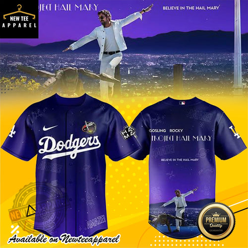 Project Hail Mary Ryan Gosling X La Dodgers Jersey
