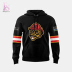Providence Bruins Fire Bear Firefighter Hoodie