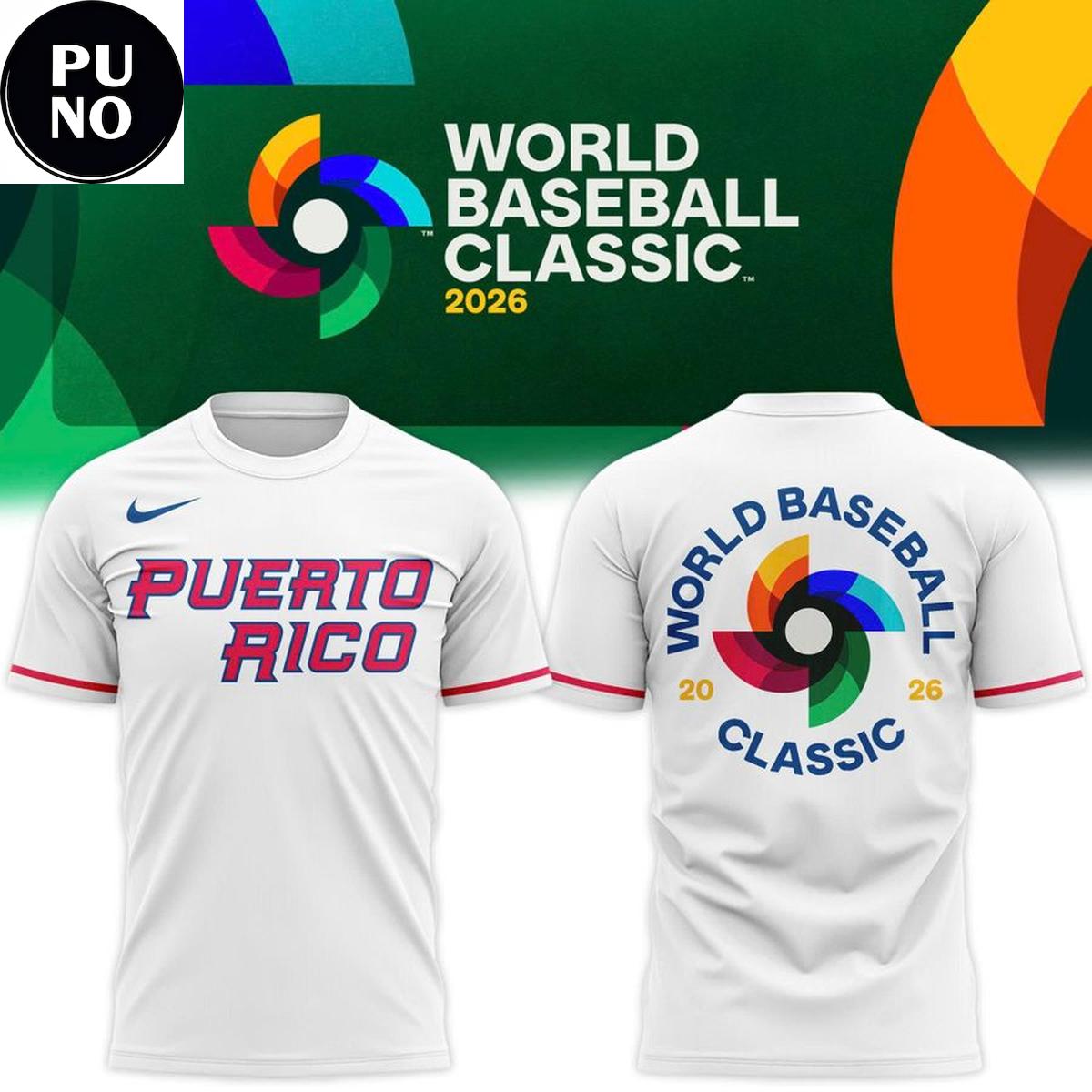 Puerto Rico World Baseball Classic 2026 Hoodie T-Shirt