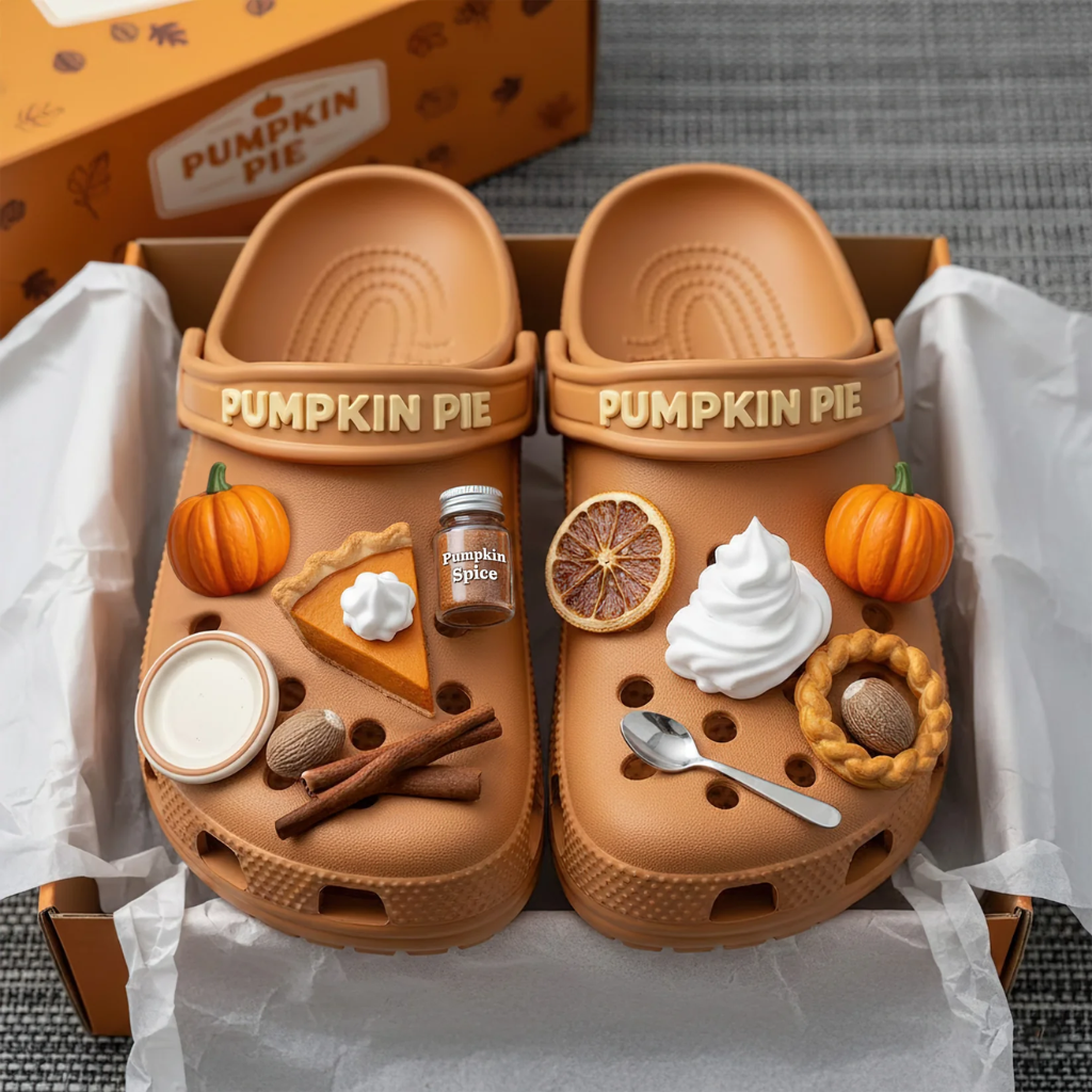 Pumpkin Pie Crocband Charms Crocs 2026