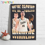 Purdue Boilermakers Men’s Basketball We’re F&cking Winners 2024 Poster Canvas