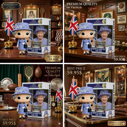 HOT Queen Elizabeth II 100th Anniversary Pop! Figure Doll