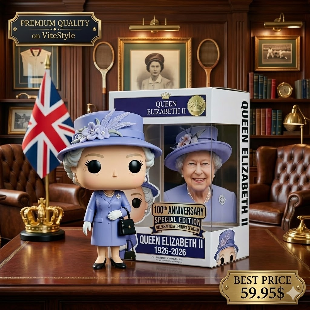HOT Queen Elizabeth II 100th Anniversary Pop! Figure Doll