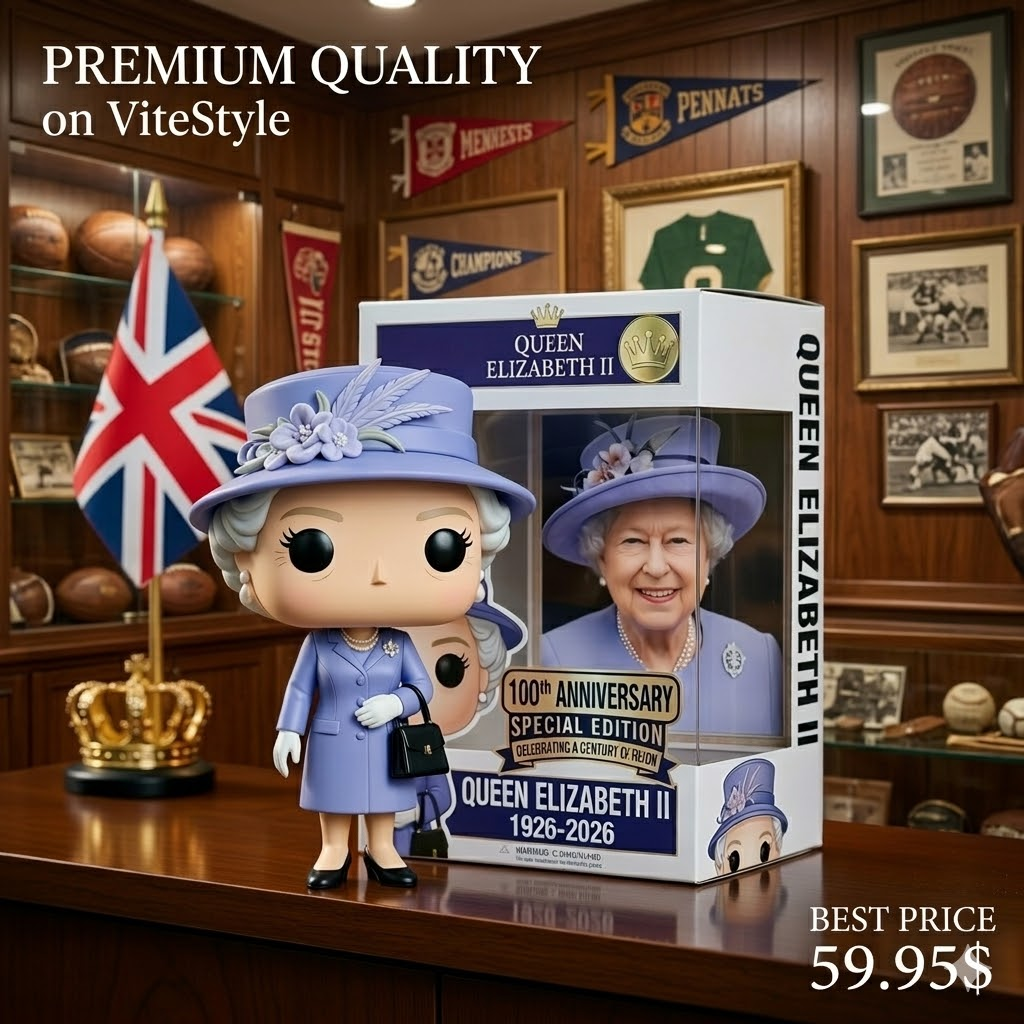 HOT Queen Elizabeth II 100th Anniversary Pop! Figure Doll