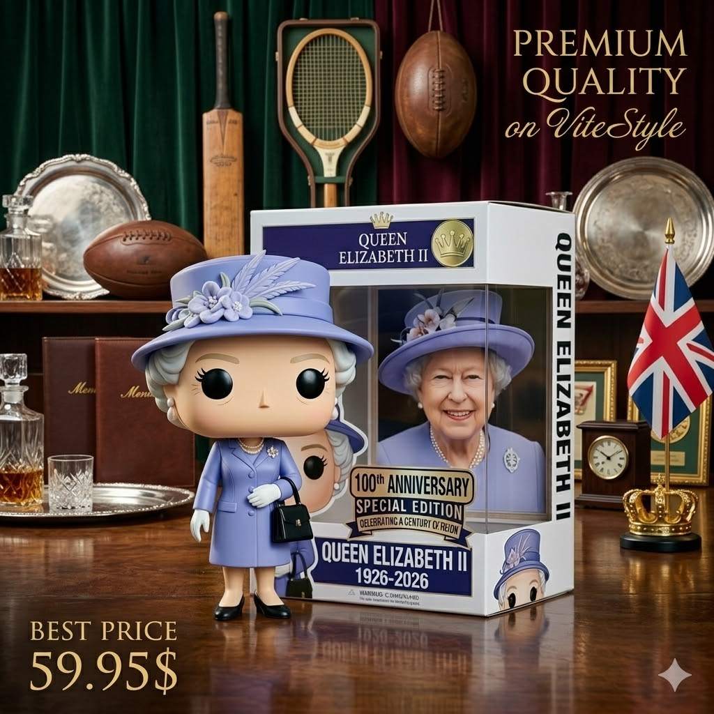 HOT Queen Elizabeth II 100th Anniversary Pop! Figure Doll