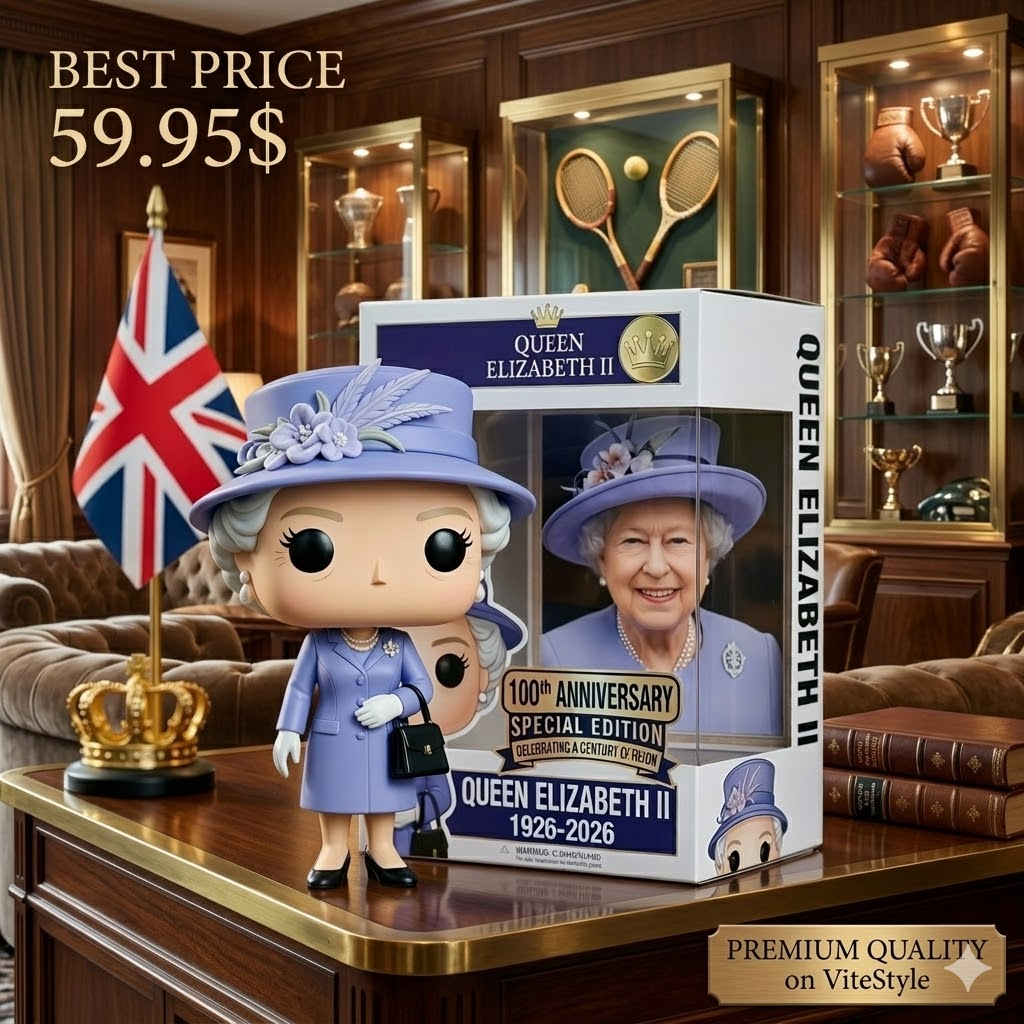HOT Queen Elizabeth II 100th Anniversary Pop! Figure Doll