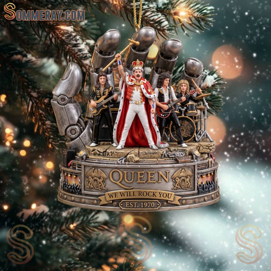 Queen We Will Rock You Concert Ornament