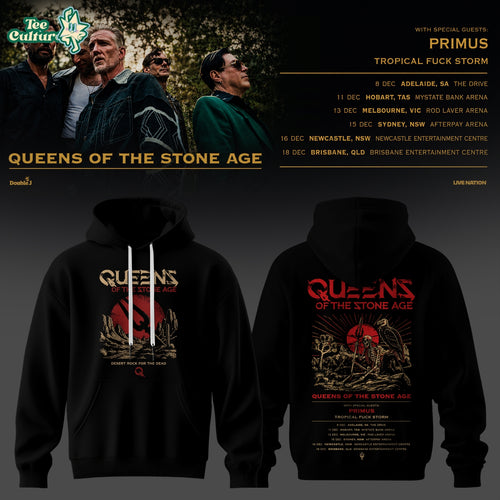 Queens Of The Stone Age Australia Tour 2026 Hoodie