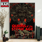 Queens Of The Stone Age Tour In La Coruna, Spain June 2024 Poster Canvas Art