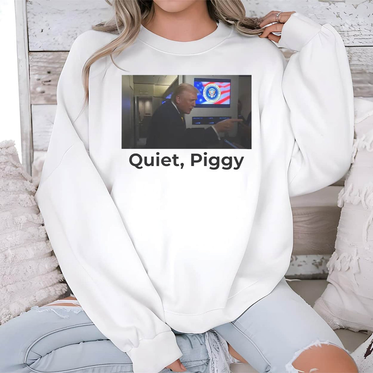 Quiet Piggy Trump Shirt