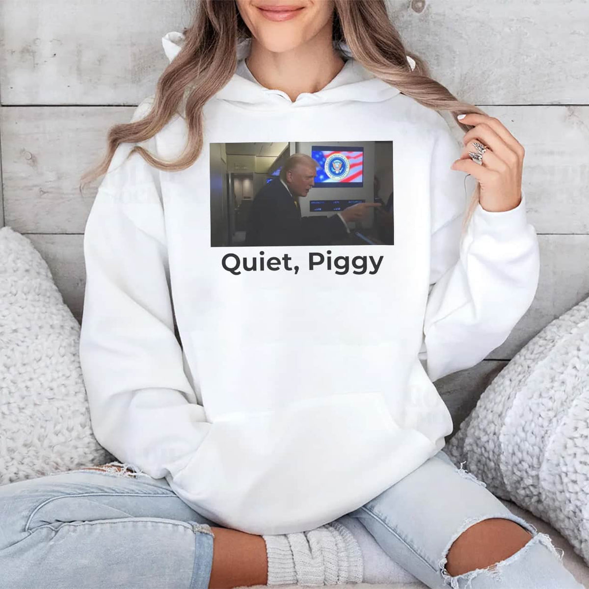 Quiet Piggy Trump Shirt