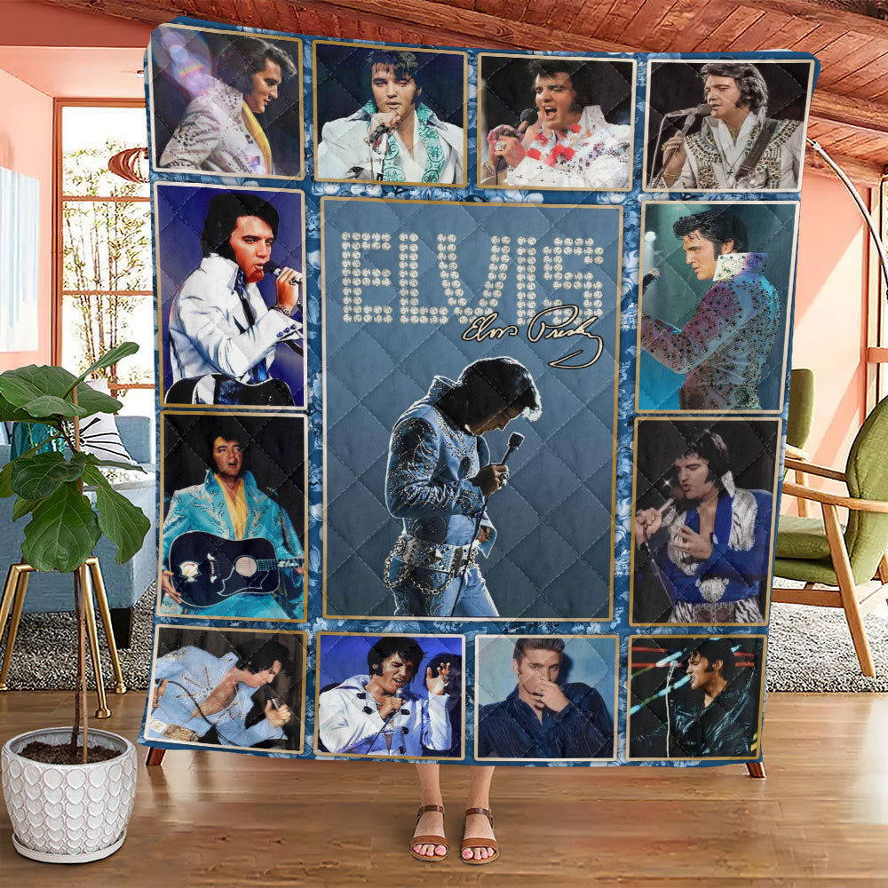 Elvis Presley Quilt Blanket – TMTHU445