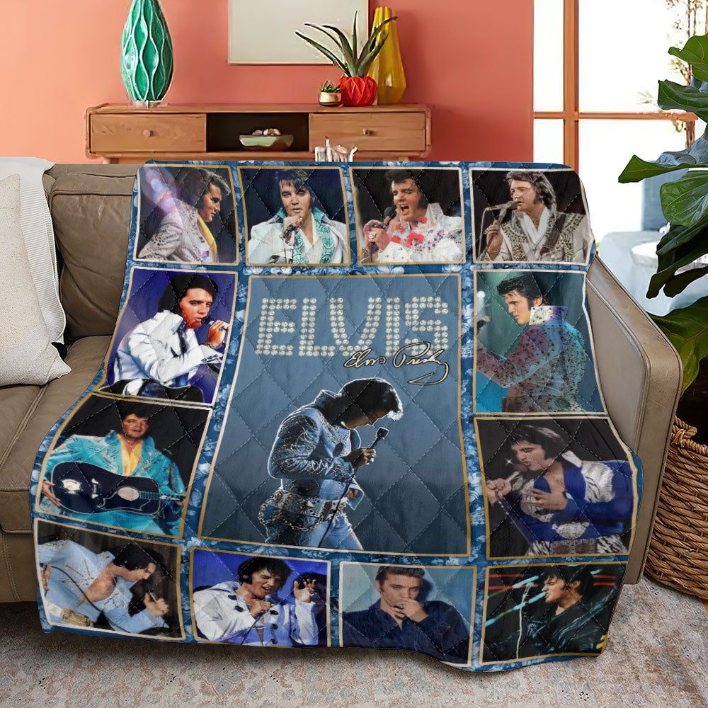 Elvis Presley Quilt Blanket – TMTHU445