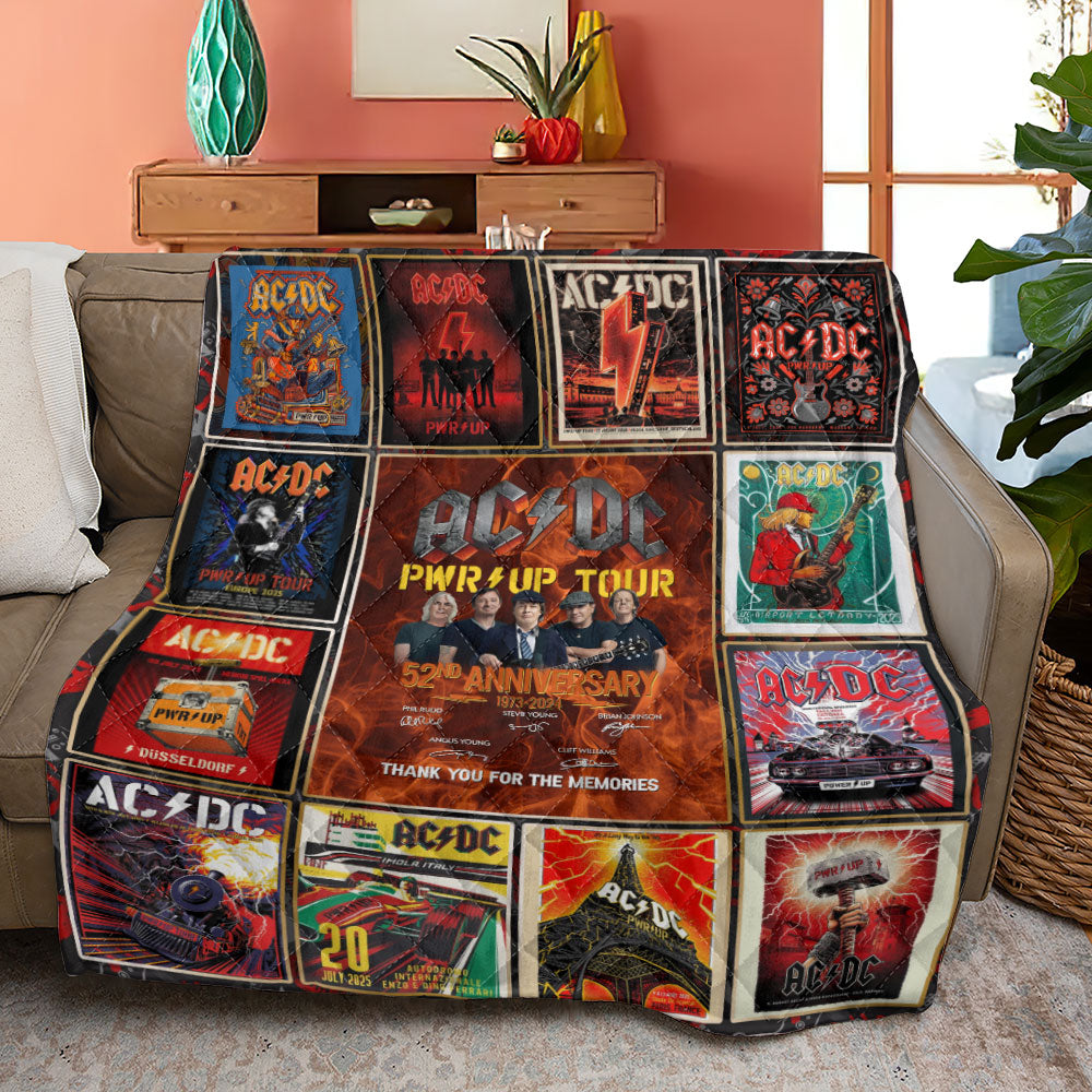AC/DC Quilt Blanket – TMTHU501