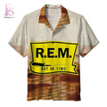 R.E.M.Out of Time Album Hawaiian Shirt