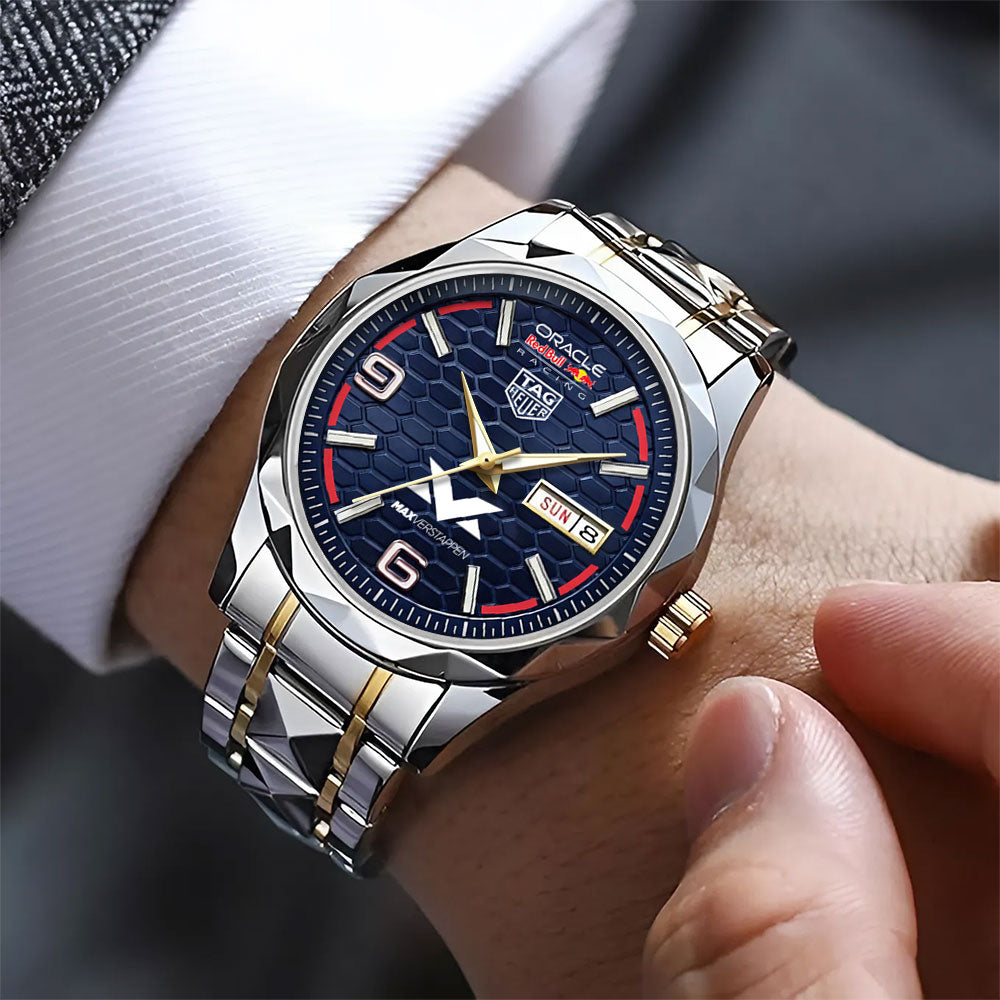 Red Bull Racing x Max Verstappen Alloy Luxury Quartz Watch - TANTN21902