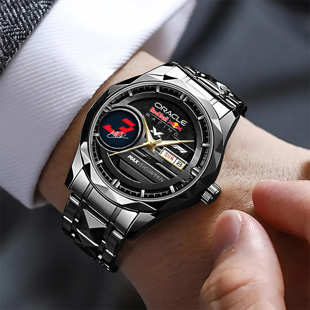 Red Bull Racing x Max Verstappen Alloy Luxury Quartz Watch - TANTN20086